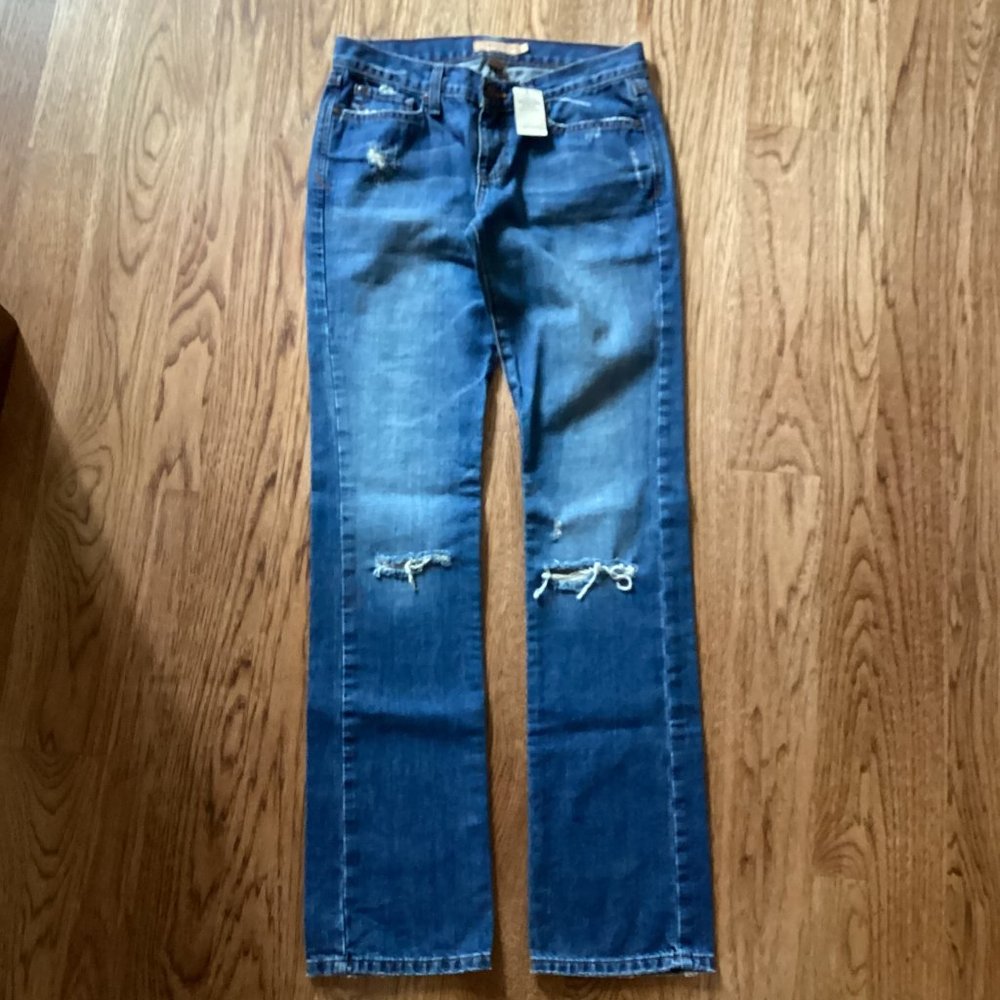 NWT Y2K 90s Abercrombie & Fitch Vintage 5 Pocket Straight Leg Jeans 2R